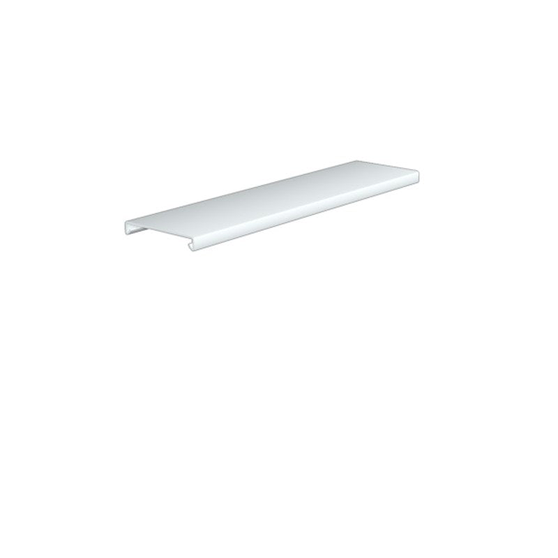 Weidmüller - Oberteil für Verdrahtungskanal Oberteil Breite: 75mm CD-LID 75 LTGY lichtgrau − 2 Meter