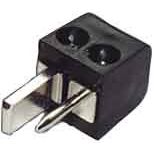 E+P Elektrik - Kommunikationstechnik-Adapter Lautsprecherstecker LS 10 LOSE schwarz