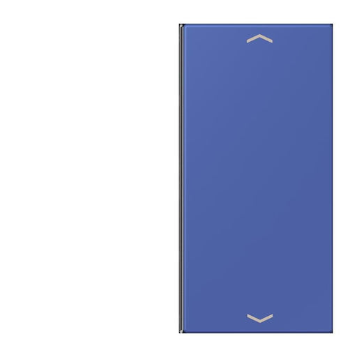 Jung - Abdeckung/Bedienelement für Installationsschalterprogramme Taste 2fach m. Pfeilsymb. LC 402 TSAP 206 bleu outremer 31
