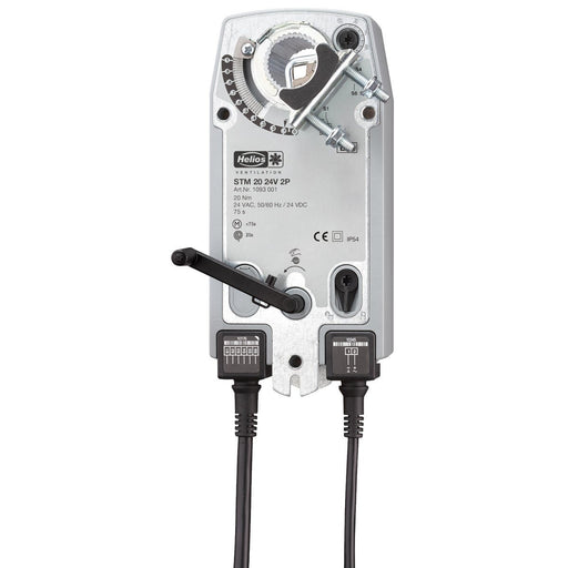 Helios Ventilatoren - Elektromotor Klappen-Stellmotor STM 20 24V 2P 20Nm, 24VDC, IP54
