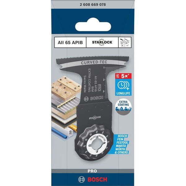 Bosch - Blatt für Oszillierer PRO AII 65 APIB Blatt für 2608669078 Multifunktionswerkze