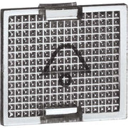 Peha - Abdeckung/Bedienelement für Installationsschalterprogramme Standard Symbol Klingel D 655 K für Tasterwippen