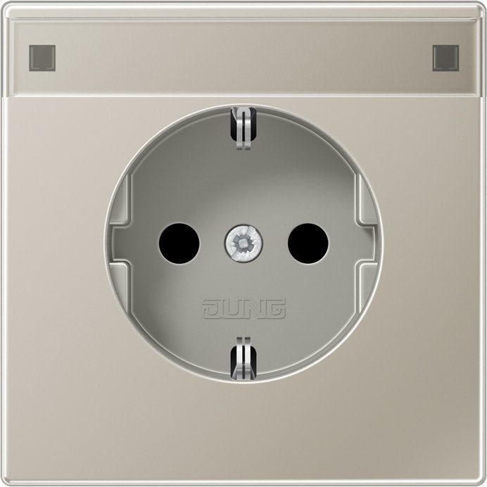 Jung - Steckdose SCHUKO-Steckdose ES 1520 KINA edelstahl