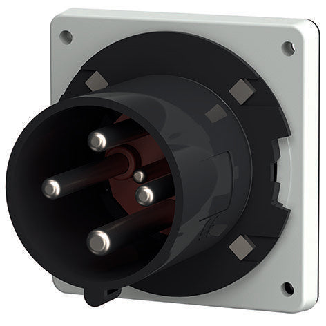Mennekes - CEE-Gerätestecker (IEC 60309) Anbaustecker TA 824 63A,4p,7h,500V,IP44
