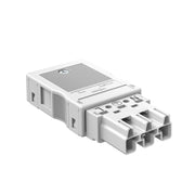 OBO Bettermann - Steckverbinder für steckbare Gebäudeinstallation Steckerteil ST-WIN 3P W 76x35x15