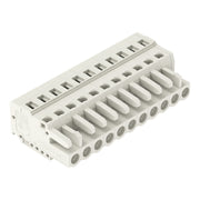 WAGO - Kabelsteckverbinder für Leiterplattensteckverbinder 1-Leiter-Federleiste 721-111/026-000 CAGECLAMP 2,5mm²,lgr − 25 Stück