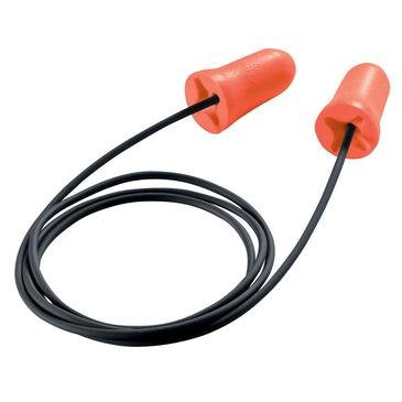 Uvex - Gehörschutzstöpsel com4-fit Einwegstöpsel 2112012(VE200) mit Kordel 100x1P