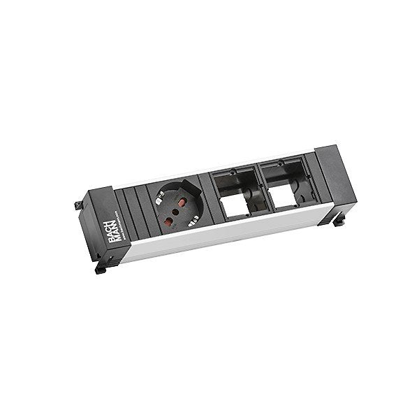 Bachmann - Mehrfachsteckdose Einbausteckdose 916.021 1xP40 2xCM Str