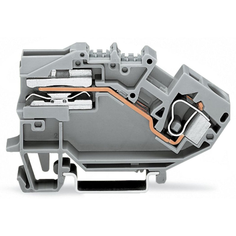 WAGO - Neutralleitertrenn-Reihenklemme Potentialklemme 784-623 0,2-10mmq grau − 25 Stück