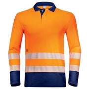 Uvex - Poloshirt Langarm 8827716 7474/warnorange 5XL