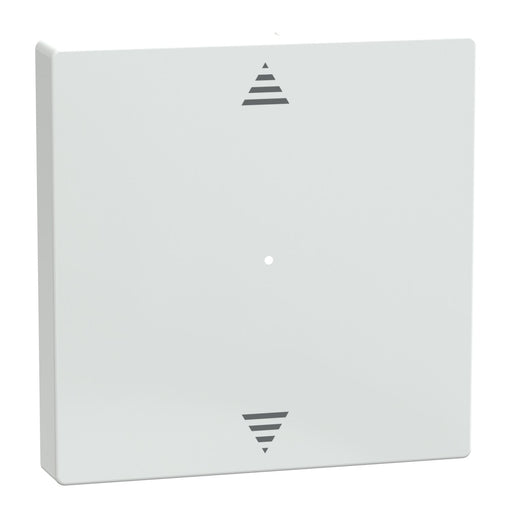 Merten - Abdeckung/Bedienelement für Installationsschalterprogramme Wippe aws/gl MEG5215-0325 1f,Pfeile,Syst.M