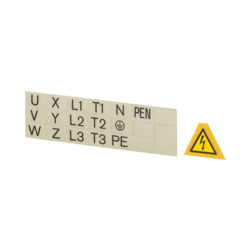 Eaton - Warn-/Hinweisschild Blitzpfeil Hauptschalter BPF-NZM10 NZM10 − 10 Stück