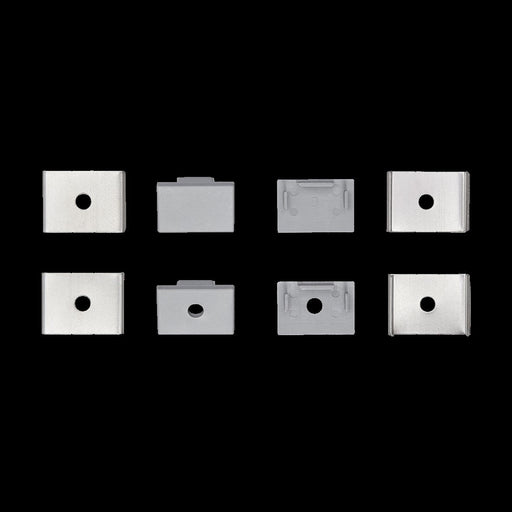 Nobile - Zubehör/Ersatzteile für Lichtschlauch/-band Ersatzkit für Alu U-Profil 5011147807 grau − 1 Stück