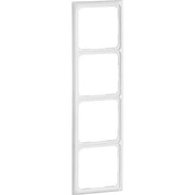 Peha - Abdeckrahmen Rahmen 4-fach rws D 80.574.02 waage/senkrecht