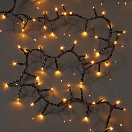 Hellum - Festbeleuchtung LED-AppClusterlichterkette 578201 warm-weiß
