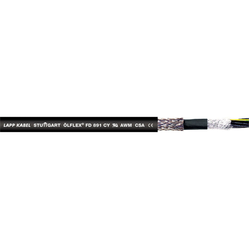 Lapp Kabel&Leitung - Energiekabel < 1 kV, für ortsveränderlichen Einsatz ÖLFLEX FD 891 CY 12G0,75 1027112