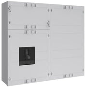 ABN - Verteilerfeld für Installationsverteiler SaS-Feld 5-polig Luxemburg PAR23LUX160 2-feldrig, 1xNSX160A