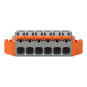 WAGO - Kabelsteckverbinder für Leiterplattensteckverbinder 1-Leiter-Federleiste 2231-1106/038-000 Push-in CAGECLAMP,gr − 50 Stück