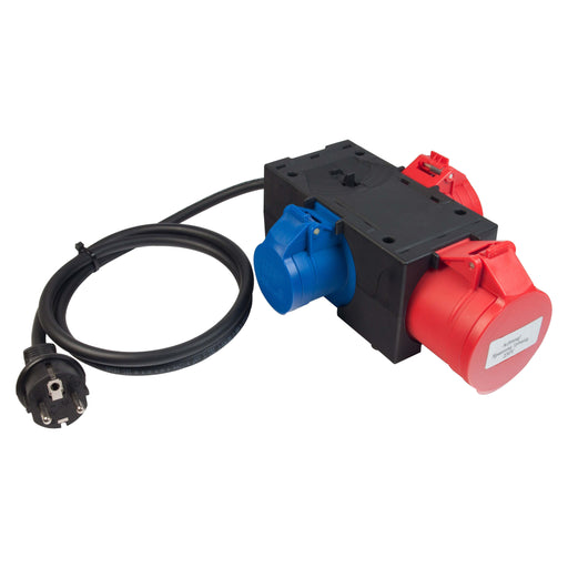 Benning - Adapter für Prüf- und Messgeräte Prüfadapter CEE 3-fach 044147 − 1 Stück by Benning
