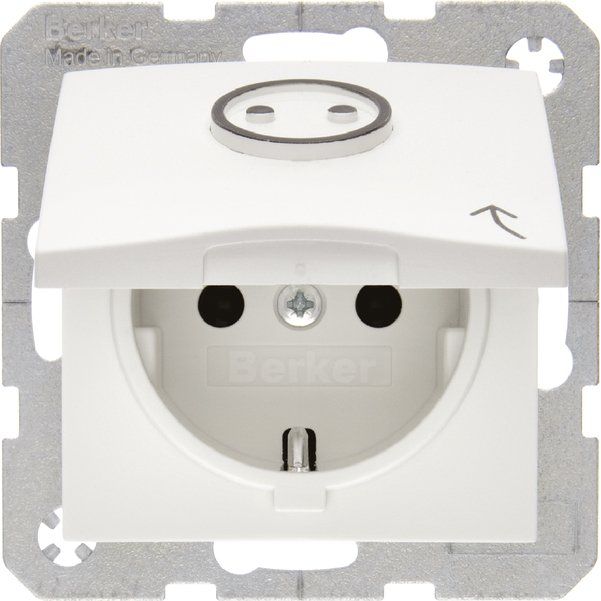 Berker - Steckdose Schuko-Steckdose pws 47861949 Symbol Steckdose
