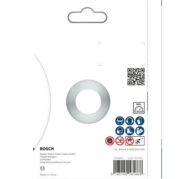 Bosch - Trenn-/Schleifscheibe Diamanttrennscheibe 2608602680 PRO Abrasive