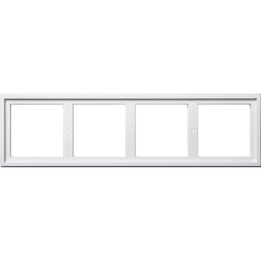 Gira - Abdeckrahmen Montageadapter 4fach 131403 rws