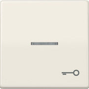 Jung - Abdeckung/Bedienelement für Installationsschalterprogramme Wippe Sym.TÜR/Lichtl.ws AS 591 KO5T für beleuchtb.Taster