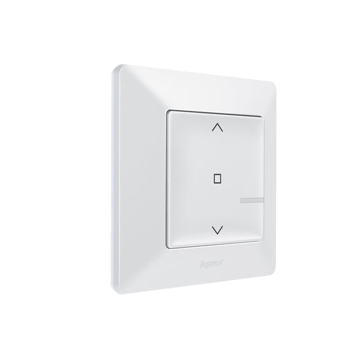 Legrand - Funksender Wandsender Rollladen Legrand 752191 Ultraweiss