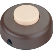 Bachmann - Schnurschalter/-dimmer Tret-Zwischenschalter 924.060 braun/beige