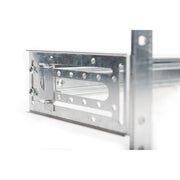 DIGITUS - Komponente für den Ausbau (Schaltschrank) Hutschienenträger DN-19-DIN-4U 483mm (19Z), 4HE
