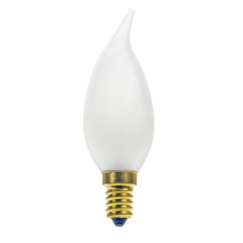 Scharnberger+Hasenbein - Allgebrauchsglühlampe Kerzenform Windstoßkerze 35x100mm 40898 230V 40W E14 matt