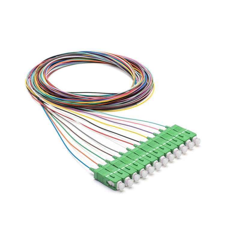 Corning - LWL-Pigtail LWL Pigtail Kit FK12004401G1Z09AA002 12x1, 900µm, 2m bunt
