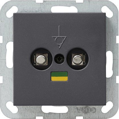 Gira - Potentialausgleichsdose Potentialausgl.dose anth 040528 System55