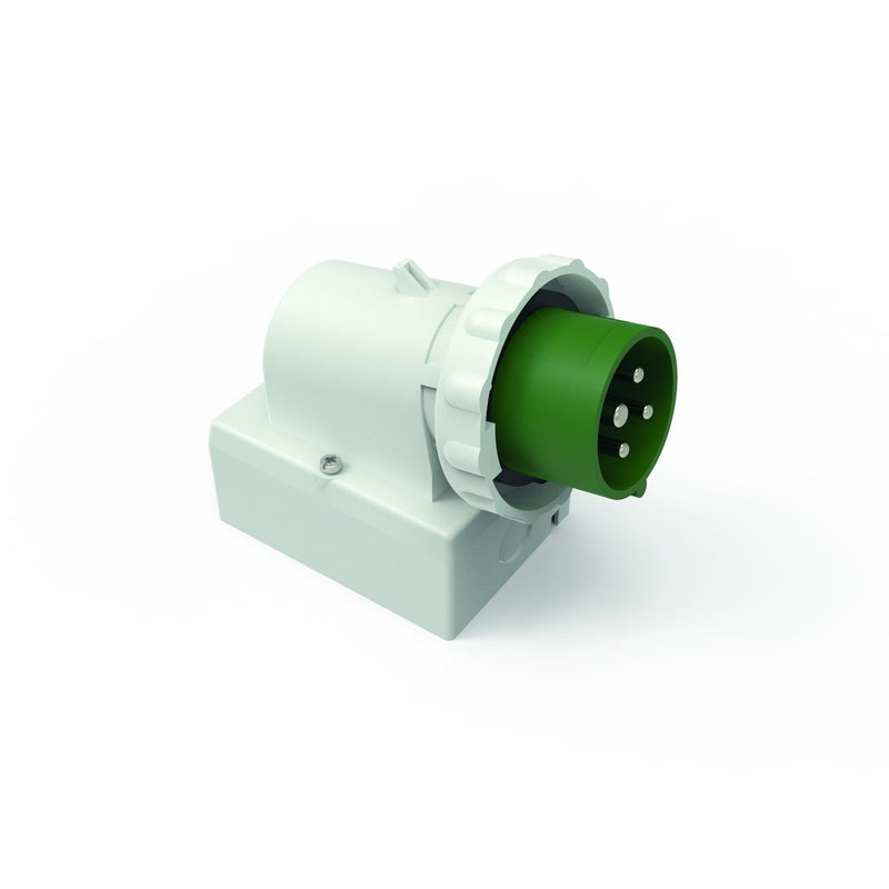 Bals Elektrotech - CEE-Gerätestecker (IEC 60309) Wand-Gerätestecker 16A 4p 2480 >50V 2h IP67