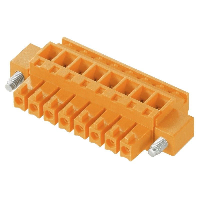 Weidmüller - Kabelsteckverbinder für Leiterplattensteckverbinder Verbinder 3.81mm BCZ 3.81/#1940040000 − 50 Stück