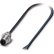 Phoenix Contact - Rundsteckverbinder, feldkonfektionierbar (Industriesteckverbinder) Einbausteckverbinder SACC-E-M5MS #1530582 Sensor-/Aktor-Wandd.