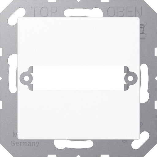 Jung - Abdeckung/Bedienelement für Installationsschalterprogramme Abdeckung aws A 594-125 WW für Trapezsteckverb