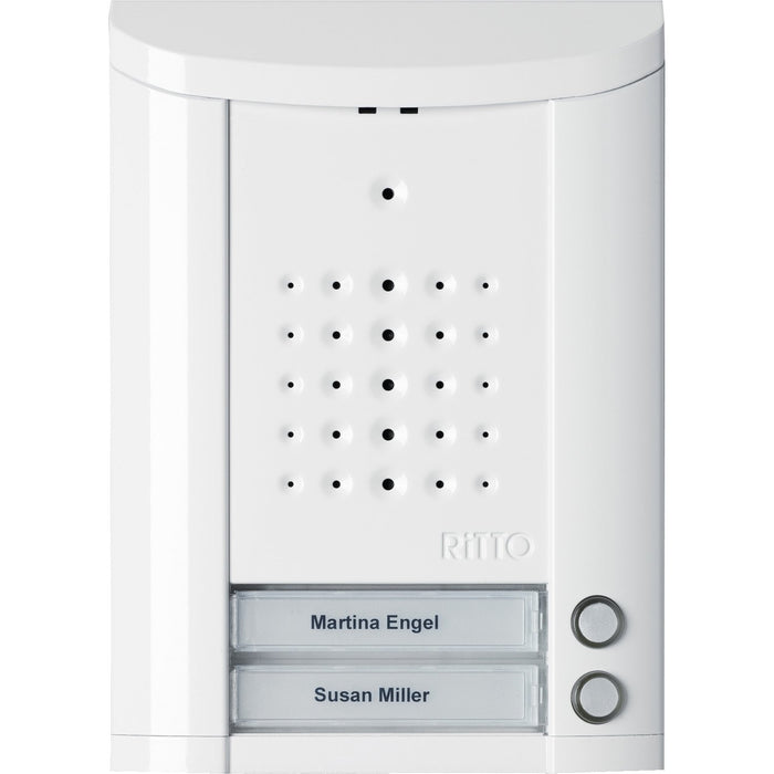 Ritto - Türstation für Türkommunikation Türstation ws 1840270 Entravox, 2Tasten  − 1 Stück
