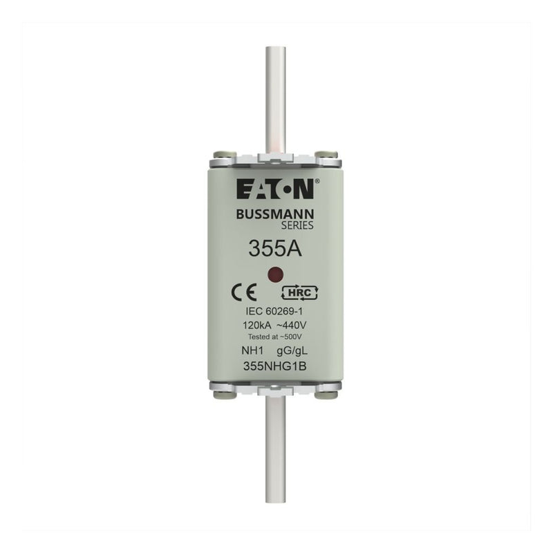 Eaton - Messersicherung Sicherungseinsatz Nieders. NH-SICHERU#355NHG1B 355A AC 440V 120kA − 3 Stück