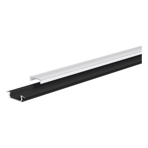 EVN Lichttechnik - Mechanisches Zubehör/Ersatzteile für Leuchten Aluminium-Profil APFLAT3AM300B inkl. Abdeckung