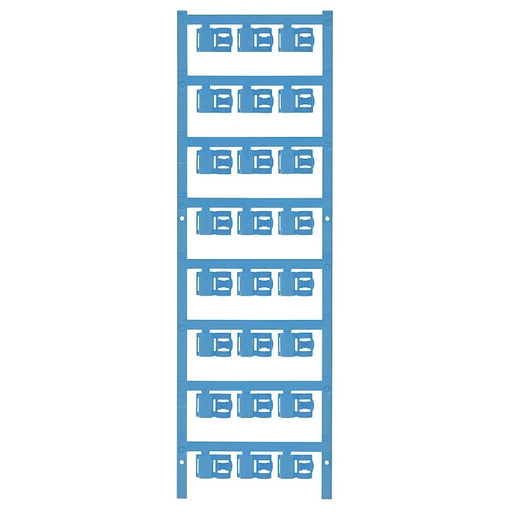 Weidmüller - Kabelmarkierungssystem Leitermarkierer SFC 2.5/12 MC NE BL 12x9,3mm,blau − 120 Stück