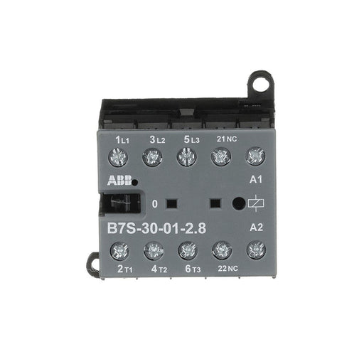 ABB Stotz S&J - Leistungsschütz zum Schalten von Wechselstrom SPS-Kleinschütz B7S-30-01-2.8-72 1Ö 24VDC 5kW