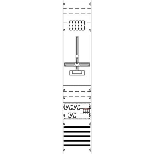 Striebel&John - Zählerfeld Mess-u.Wandlerfeld KA4291 kpl. BH5-1FB