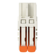 WAGO GmbH & Co. KG - Kabelsteckverbinder für Leiterplattensteckverbinder 1-Leiter-Federleiste,Hebel 2721-1102/326-000 PushinCAGECLAMP,lgr − 100 Stück