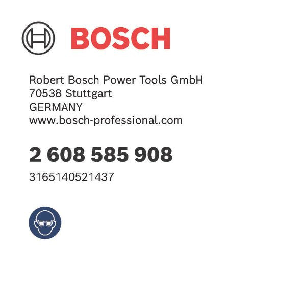 Bosch - Bohrer Metallbohrer HSS-G, DIN 2608585908 338 2 x 24 x 49 mm