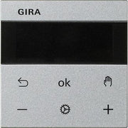 Gira - Bedienelement intelligent RTR Display 539326 Alu