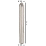 Bosch - Versenkbohrer PRO Steel HSS Kegelsenker, 2608597500 6 x 48 mm, M3