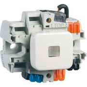 Peha - Taster Taster-Einsatz alu guss D 356 ES GLK 10A 250V Kontr.Licht