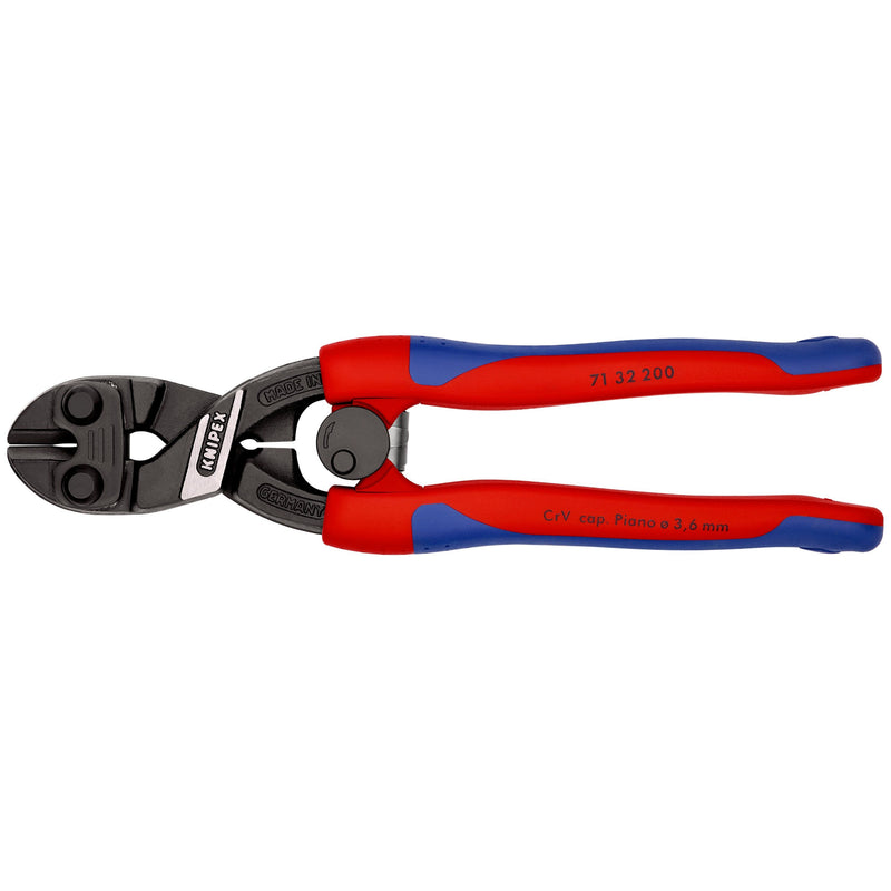 Knipex - Bolzenschneider CoBolt-Bolzenschneider 71 32 200 SB mit Hüllen, 200mm