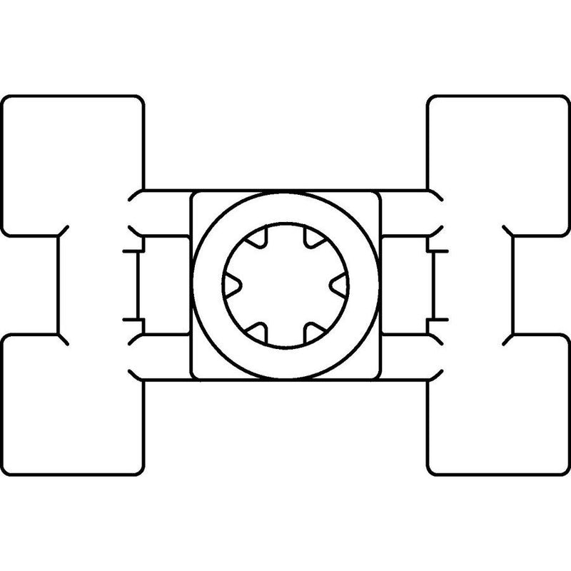 HellermannTyton - Kabelbinder Befestigungsbinder T50SDSBS5-MC5-BK-D1 150x4,6 − 500 Stück